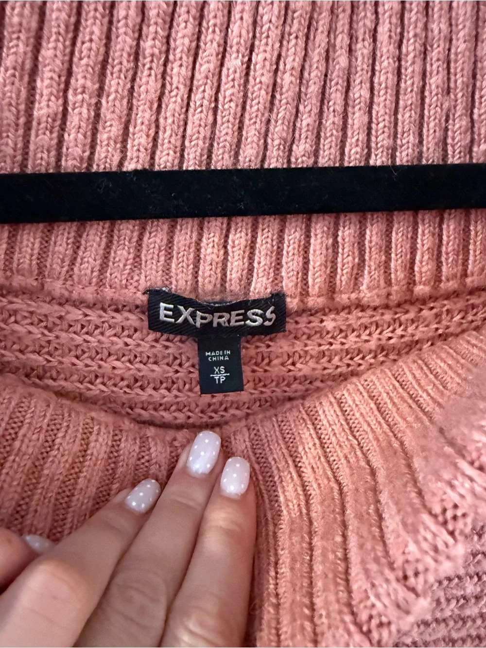 Express cozy ribbed